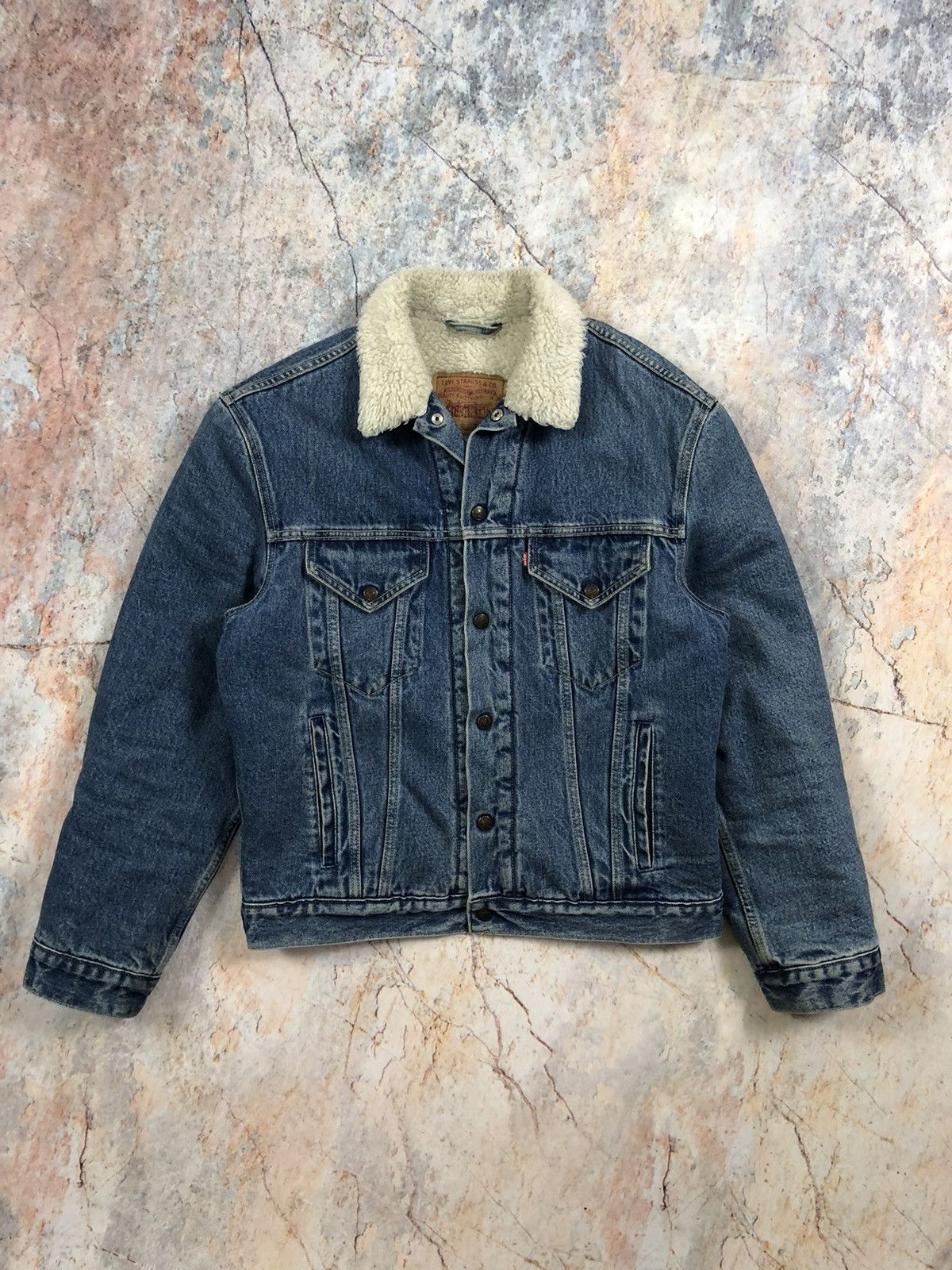Levi's × Vintage Levi’s vintage sherpa denim jacket Size US L / EU 52-54 / 3 - 1 Thumbnail