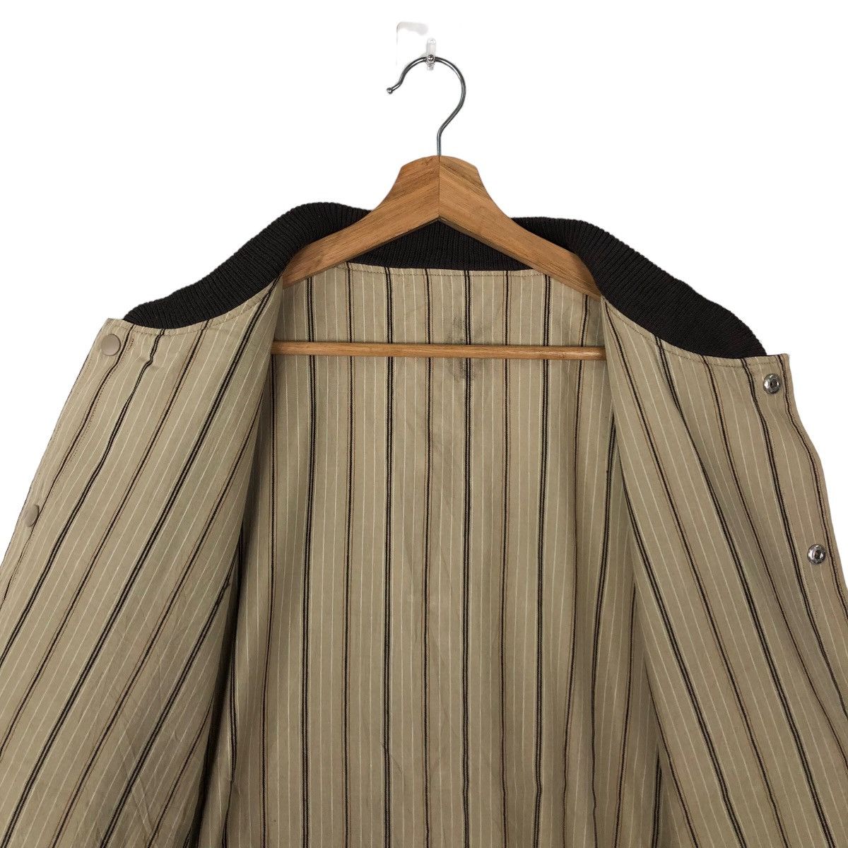 Japanese Brand VINTAGE REVERSIBLE HIKORY CHORE JACKET ISSEY MIYAKE JAPAN Size US L / EU 52-54 / 3 - 10 Thumbnail