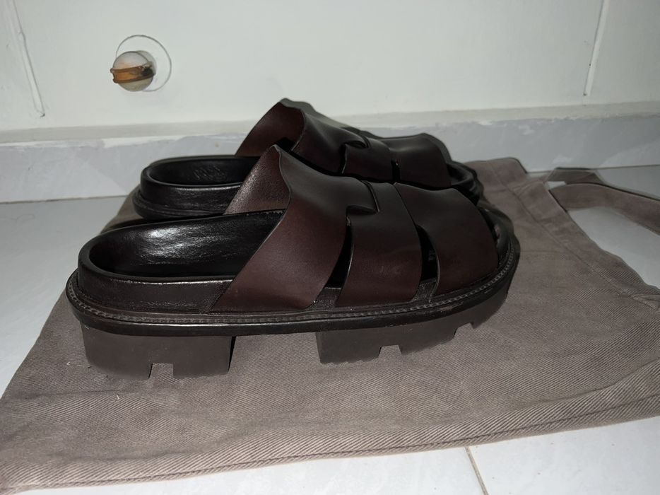 Rick owens lazarus sandals hot sale