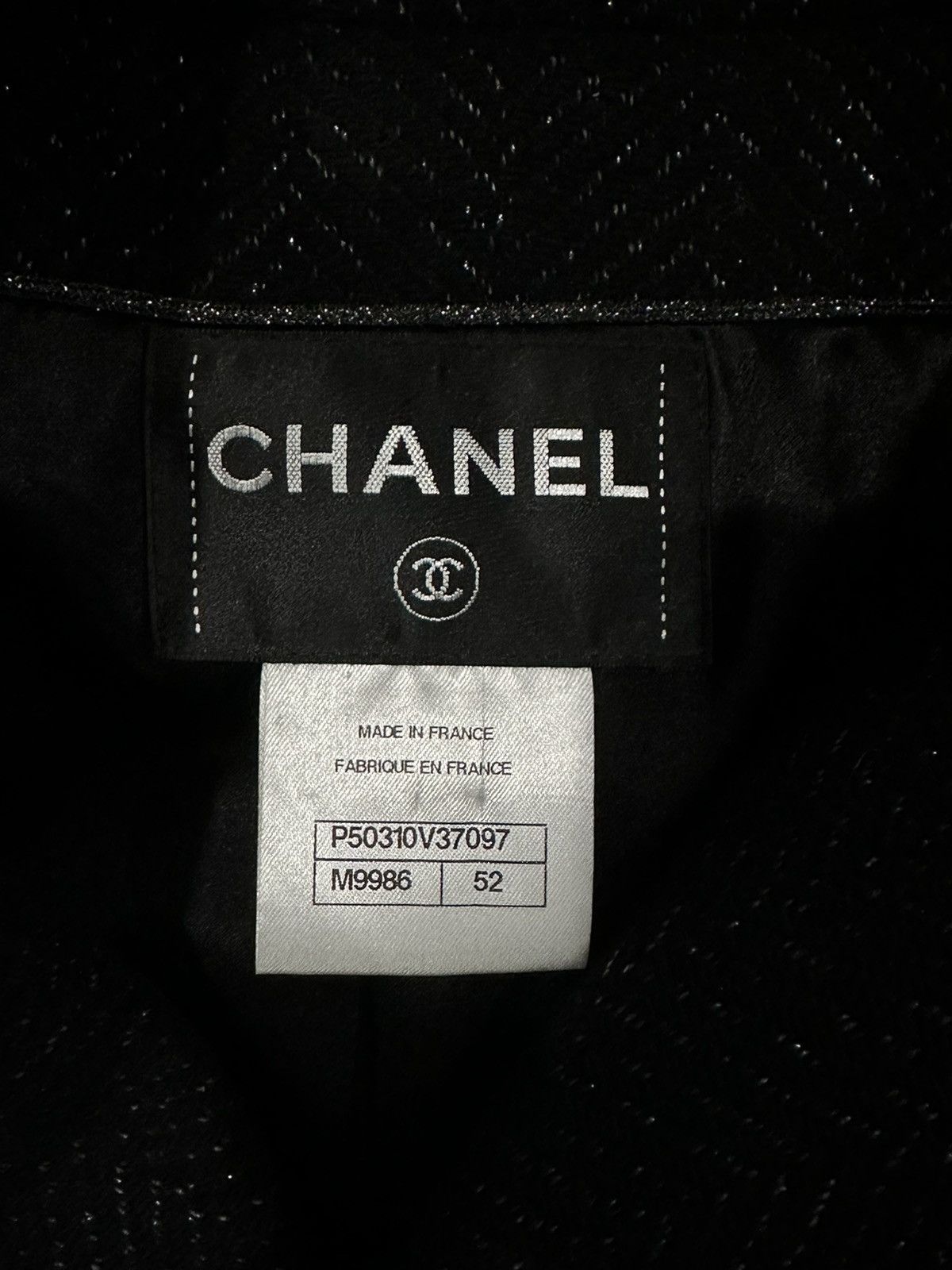 Chanel Chanel Black Peacoat CC Buttons *RARE* Size US L / EU 52-54 / 3 - 16 Thumbnail