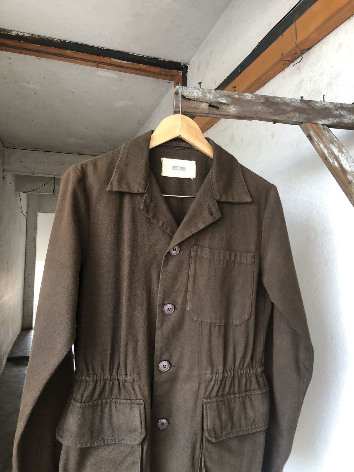 CABANE de ZUCCa Vintage Zucca Travail by Issey Miyake Button Up Jacket Size US S / EU 44-46 / 1 - 5 Thumbnail