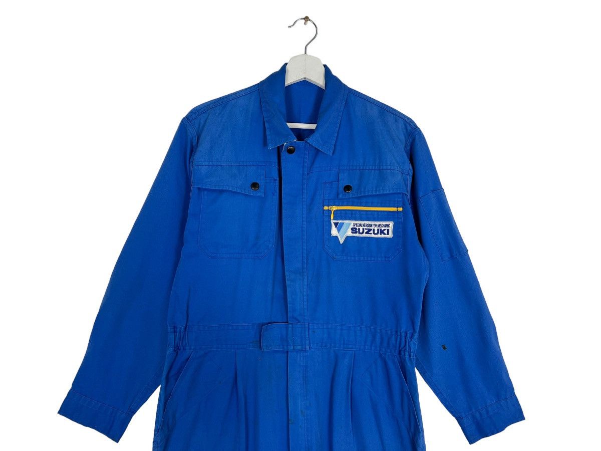 Japanese Brand 🔥 VINTAGE SUZUKI RACING TEAM FOR STAFF Size US 32 / EU 48 - 3 Thumbnail
