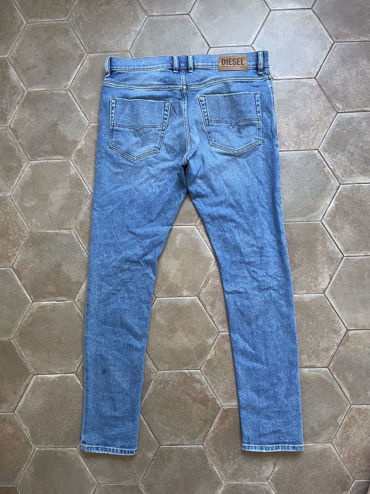Designer × Diesel DIESEL Y2K DENIM JEANS PANTS Size US 34 / EU 50 - 6 Thumbnail