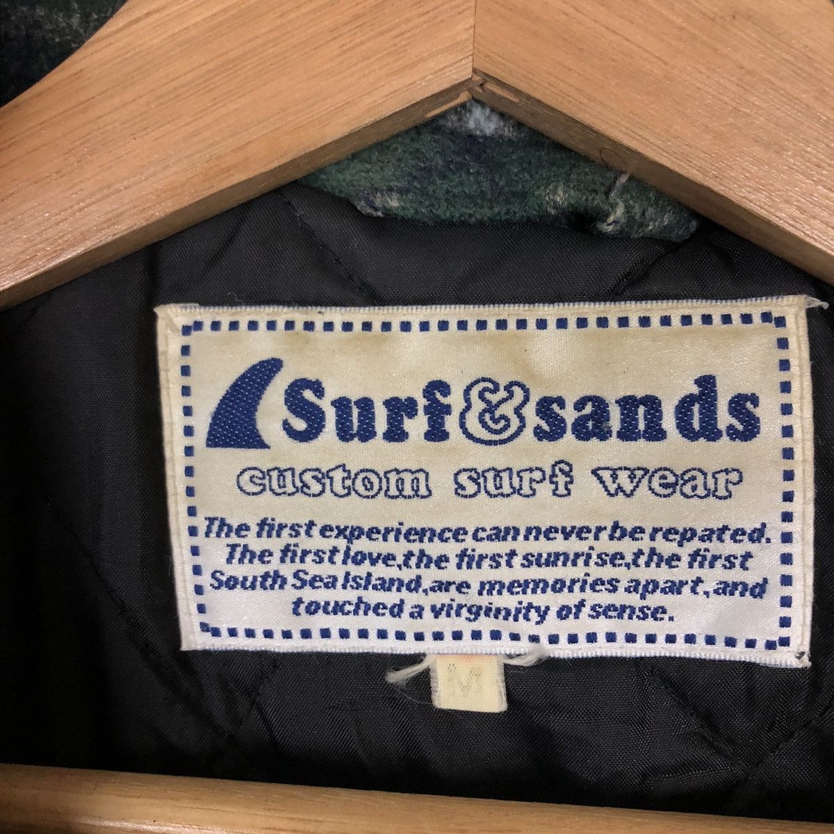 Japanese Brand VINTAGE TARTAN DESIGN JACKET SURF & SAND JAPAN Size US L / EU 52-54 / 3 - 12 Thumbnail