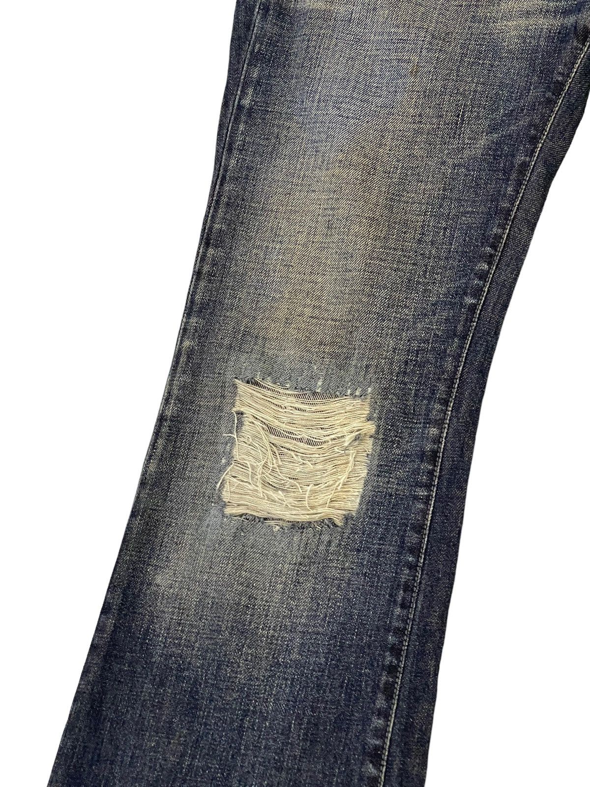 Diesel Flare Jeans Diesel Italy Distress Boot Cut 6🟦0 Size US 28 / EU 44 - 6 Thumbnail