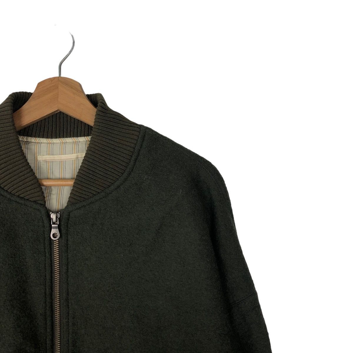 Japanese Brand VINTAGE WOOL BOMBER JACKET BOYCOTT JAPAN ISSEY MIYAKE Size US M / EU 48-50 / 2 - 5 Thumbnail