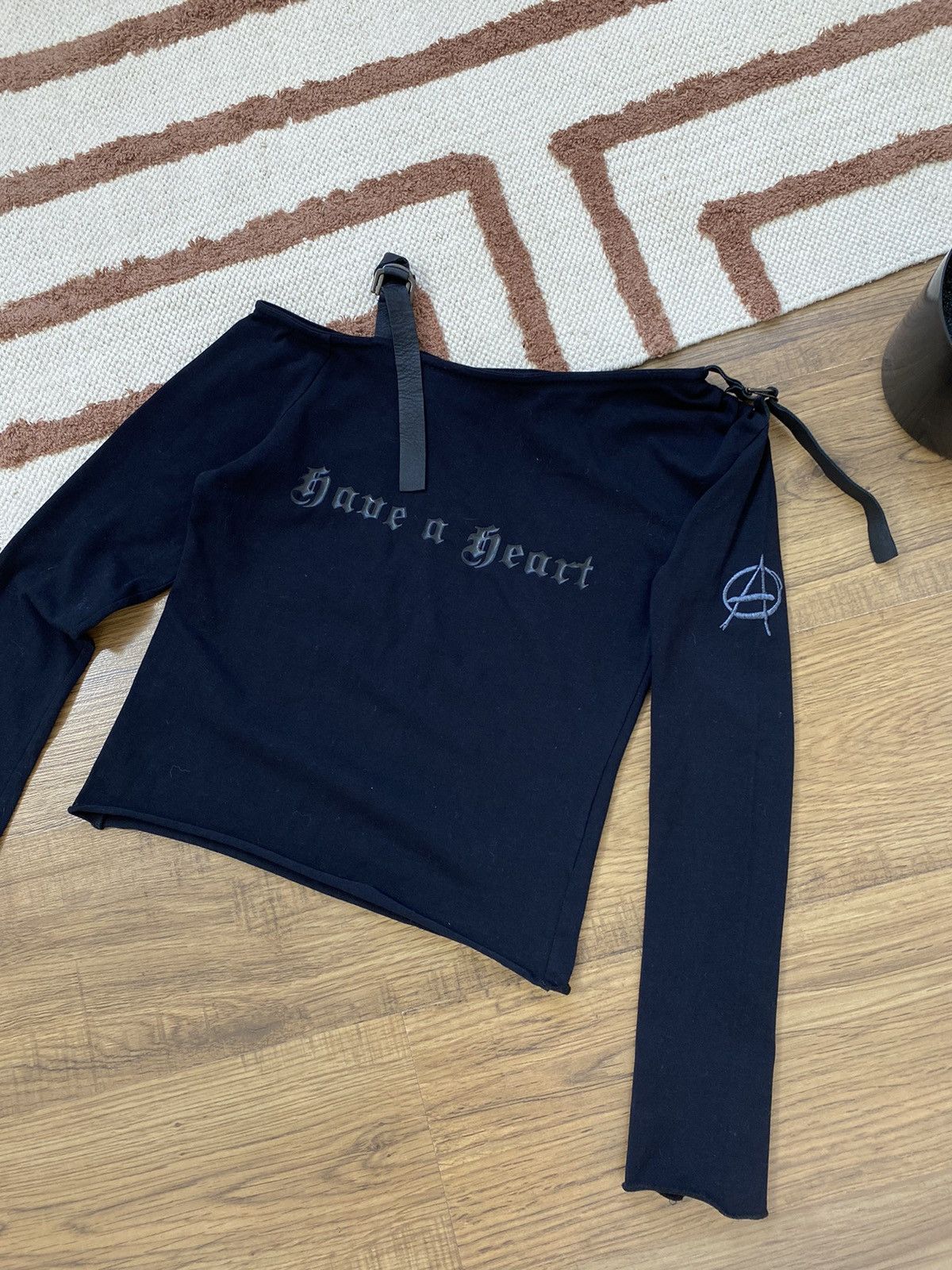 Japanese Brand ANARHIA GHOTIC GRUNGE OFF SHOULDER LONGSLEEVE Size M / US 6-8 / IT 42-44 - 2 Thumbnail