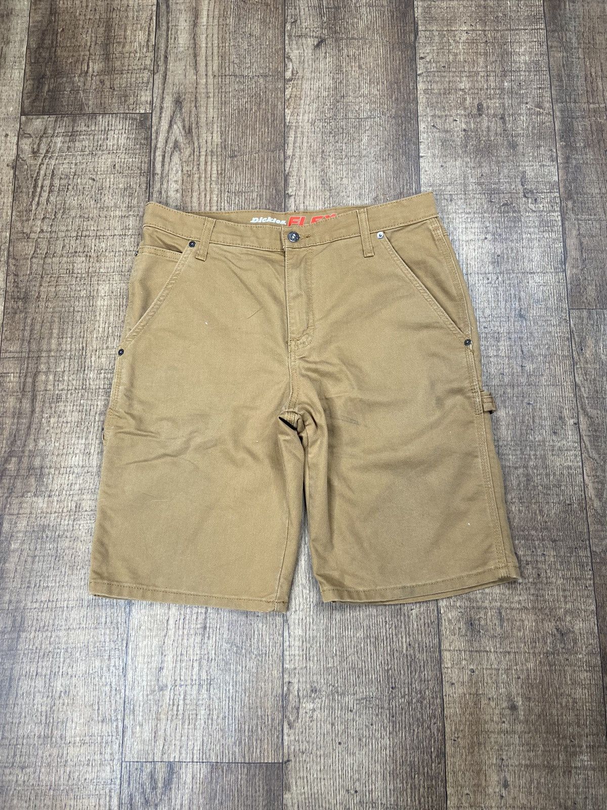 Dickies Crazy Vintage Style Dickies Cargo Work Shorts Workwear USA Size US 34 / EU 50 - 1 Thumbnail