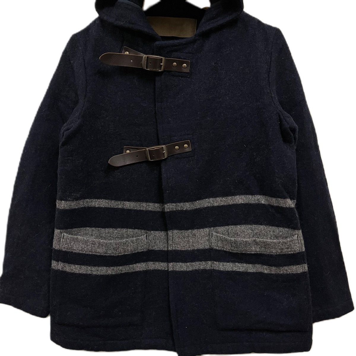 General Research Red seam urban research wool jacket hoodie japanese brand Size US M / EU 48-50 / 2 - 4 Thumbnail