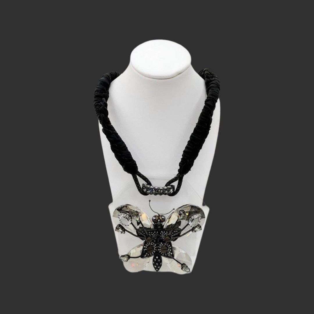 Lanvin SS11 Lanvin Butter Fly Necklace By Alber Elbaz Size ONE SIZE - 1 Thumbnail
