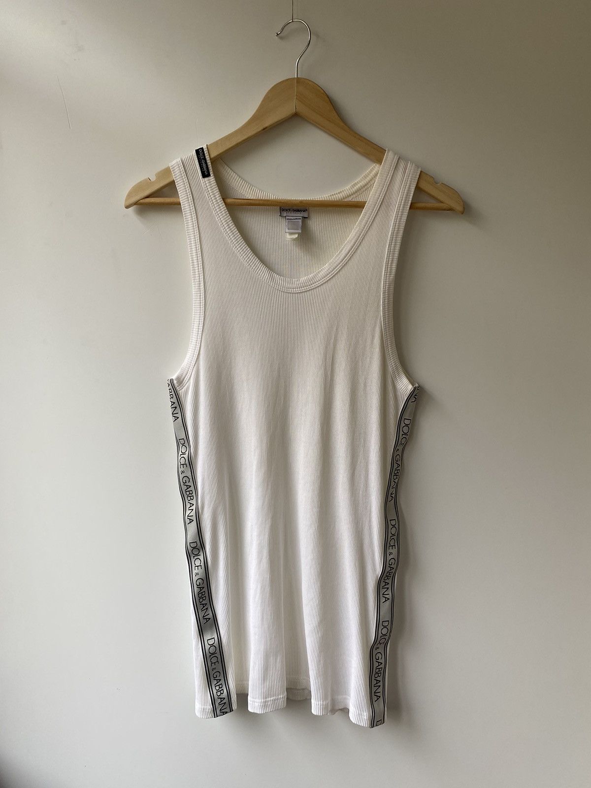 Dolce & Gabbana × Vintage Dolce Gabbana Y2K Rare retro Tank Top hype Size M / US 6-8 / IT 42-44 - 4 Thumbnail