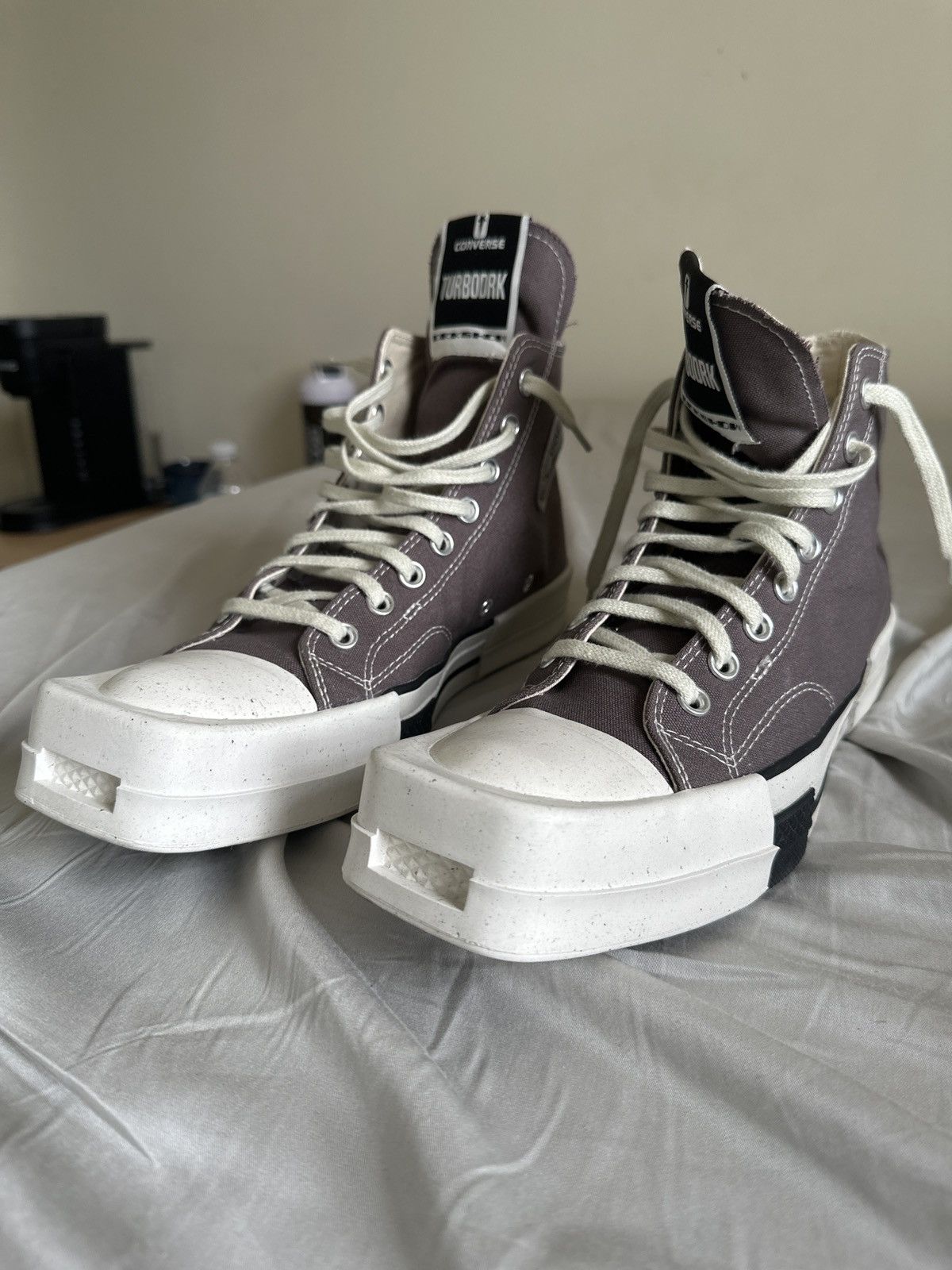 Converse × Rick Owens Rick owens converse turbodrk Size US 9 / EU 42 - 1 Thumbnail