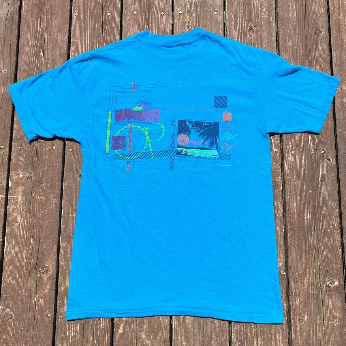 Ocean Pacific × Vintage 1986 Vintage Ocean Pacific Surf Shirt NOS MINT Size US L / EU 52-54 / 3 - 6 Thumbnail