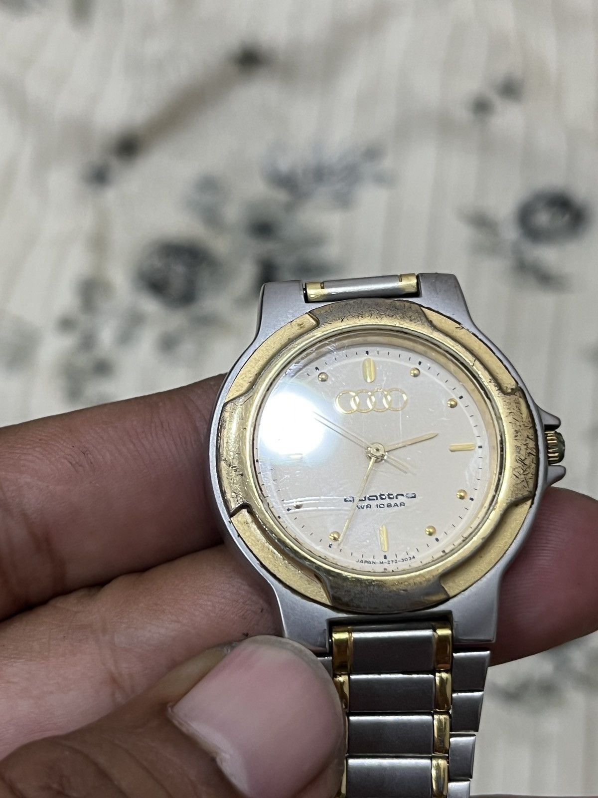Audi 💣🔥 RARE VINTAGE AUDI QUATTRO QUARTZ WATCH Size ONE SIZE - 6 Thumbnail