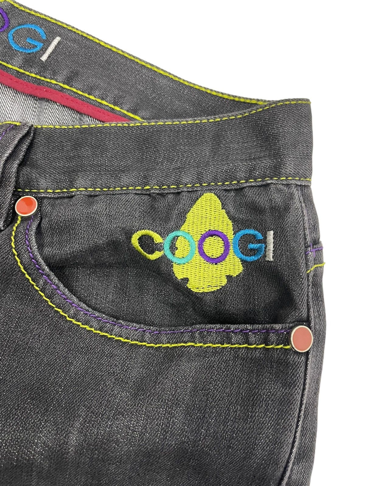 Coogi Vintage Coogi Baggy Jeans Embroidered Logo Size US 34 / EU 50 - 7 Thumbnail