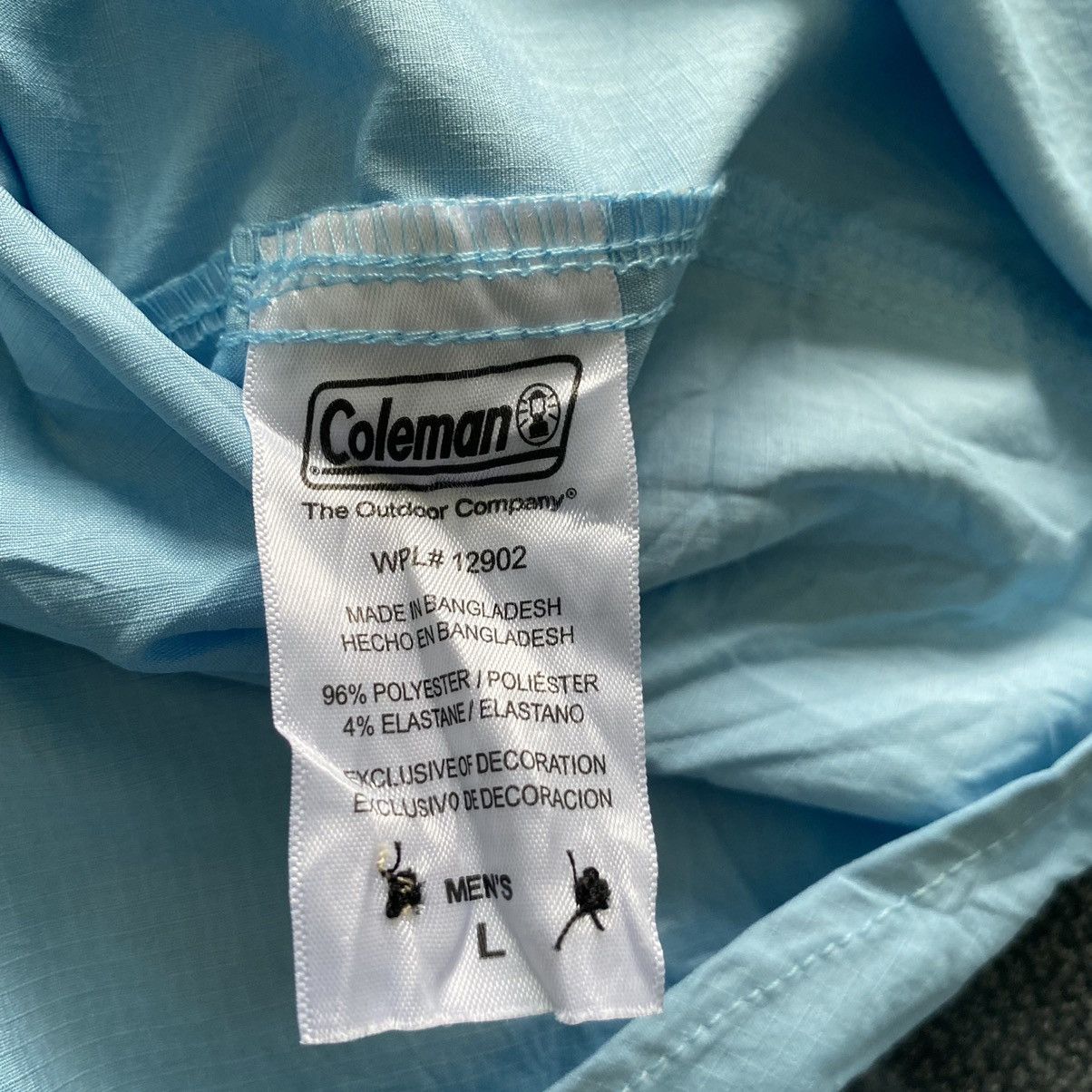 Coleman Coleman Outdoor Brand button up ERD GRUNGE THRASHED VINTAGE Size US L / EU 52-54 / 3 - 7 Thumbnail