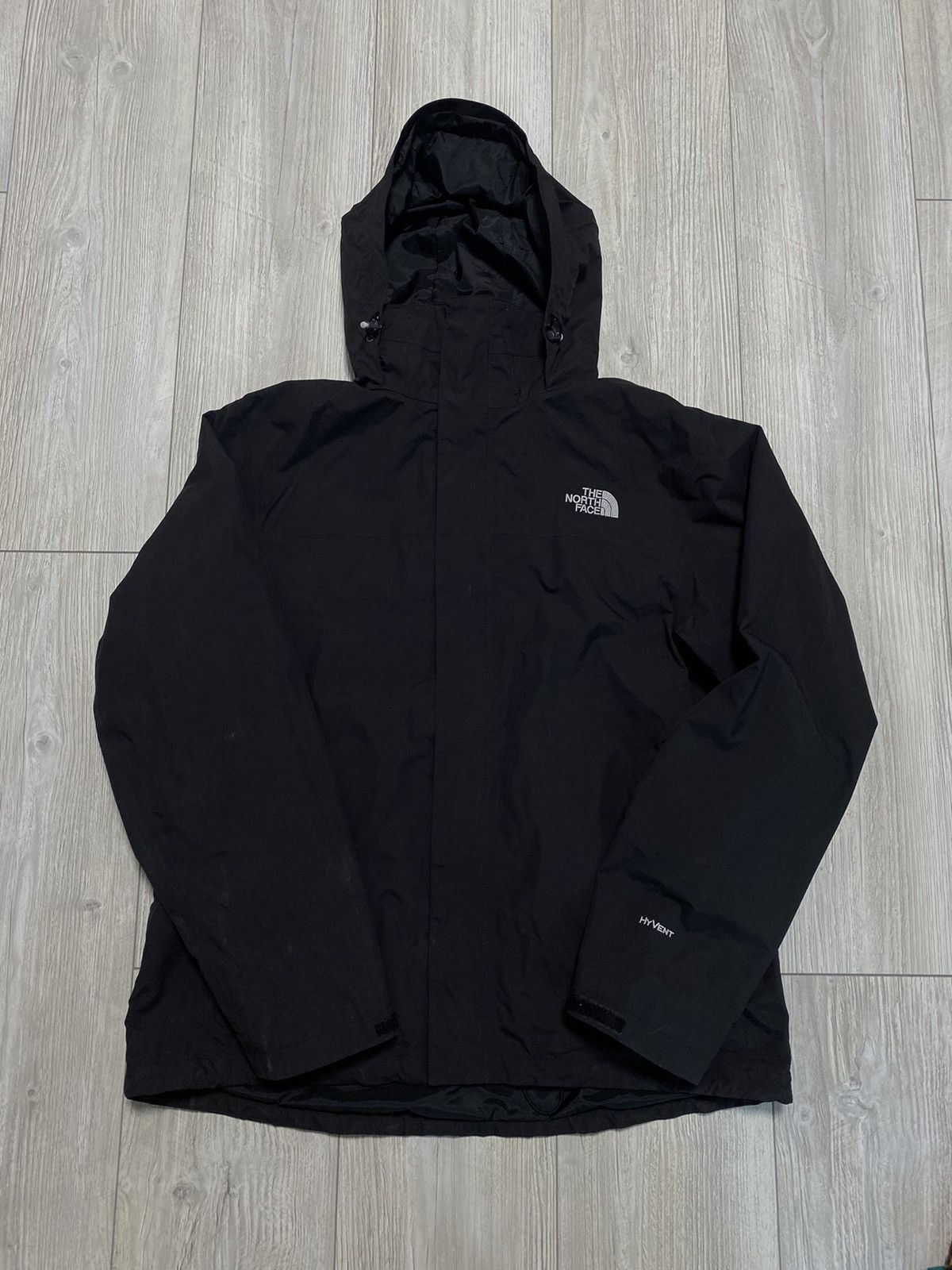 The North Face Vintage The North Face TNF Jacket HyVent black Gopcore ...