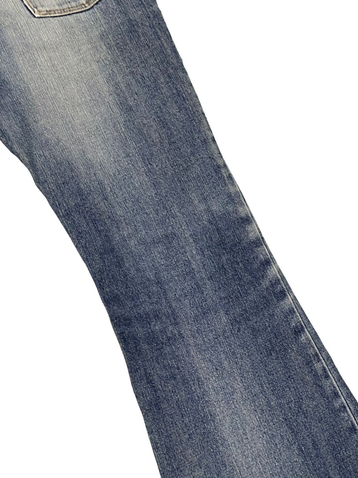 Japanese Brand Flare Jeans Vtg Wrangler Japan Distress Bell Bottom 6🟦0 Size US 30 / EU 46 - 16 Thumbnail