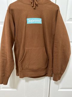 Creators Box Logo Hoodie, Brown