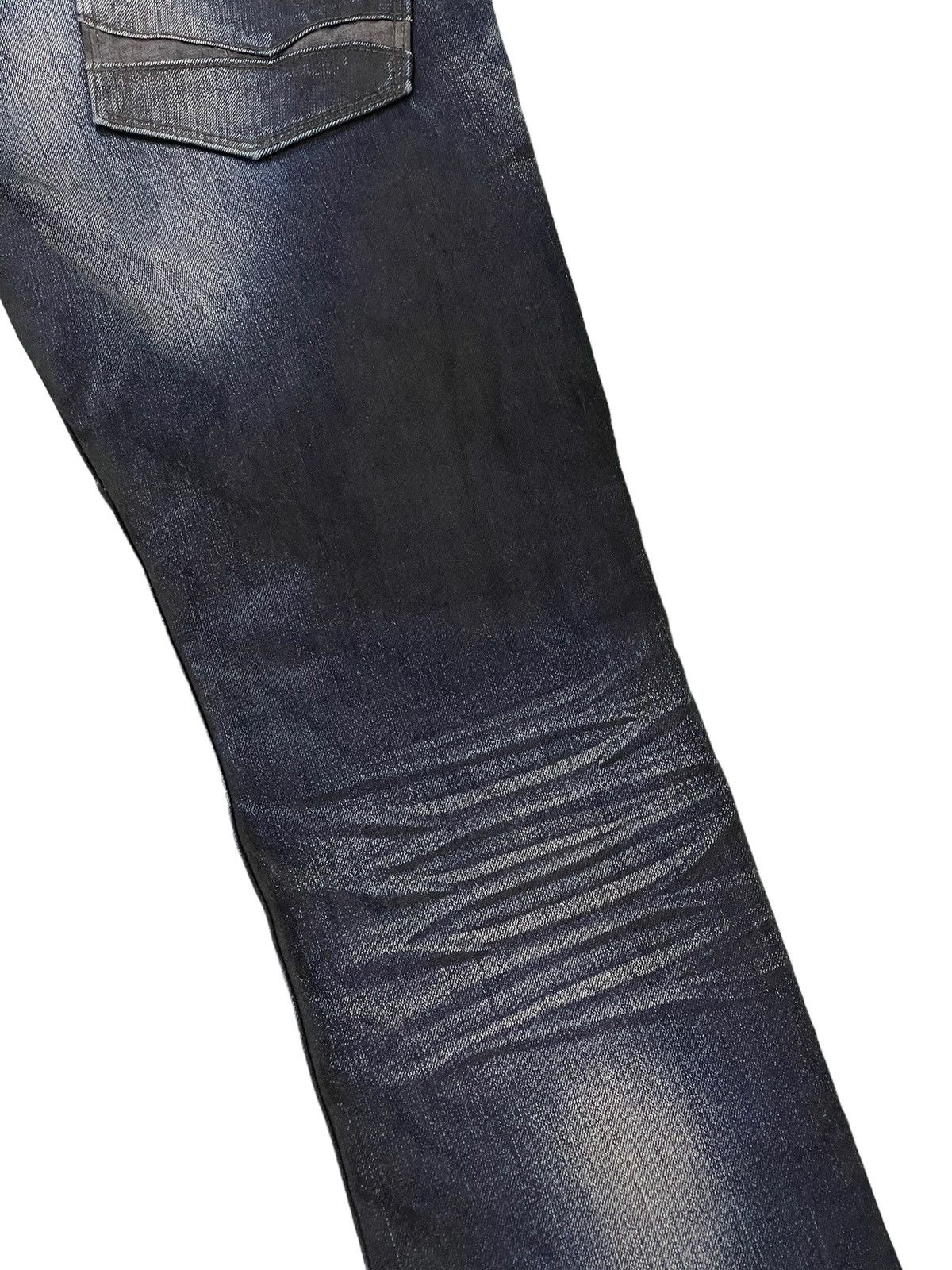Japanese Brand Slim Jeans Nicole Club Coated Denim Clawmark Stretch 5🟦8 Size US 32 / EU 48 - 17 Thumbnail