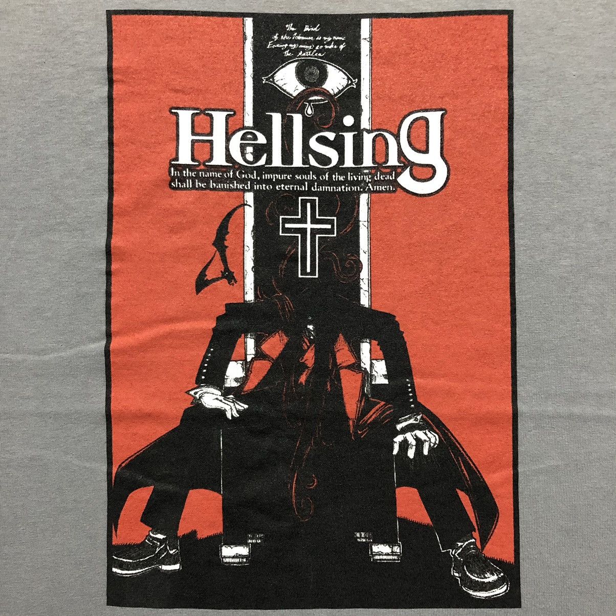 Anime Rare‼️🔥Vintage Anime Van Hellsing T-Shirt Size US M / EU 48-50 / 2 - 5 Thumbnail