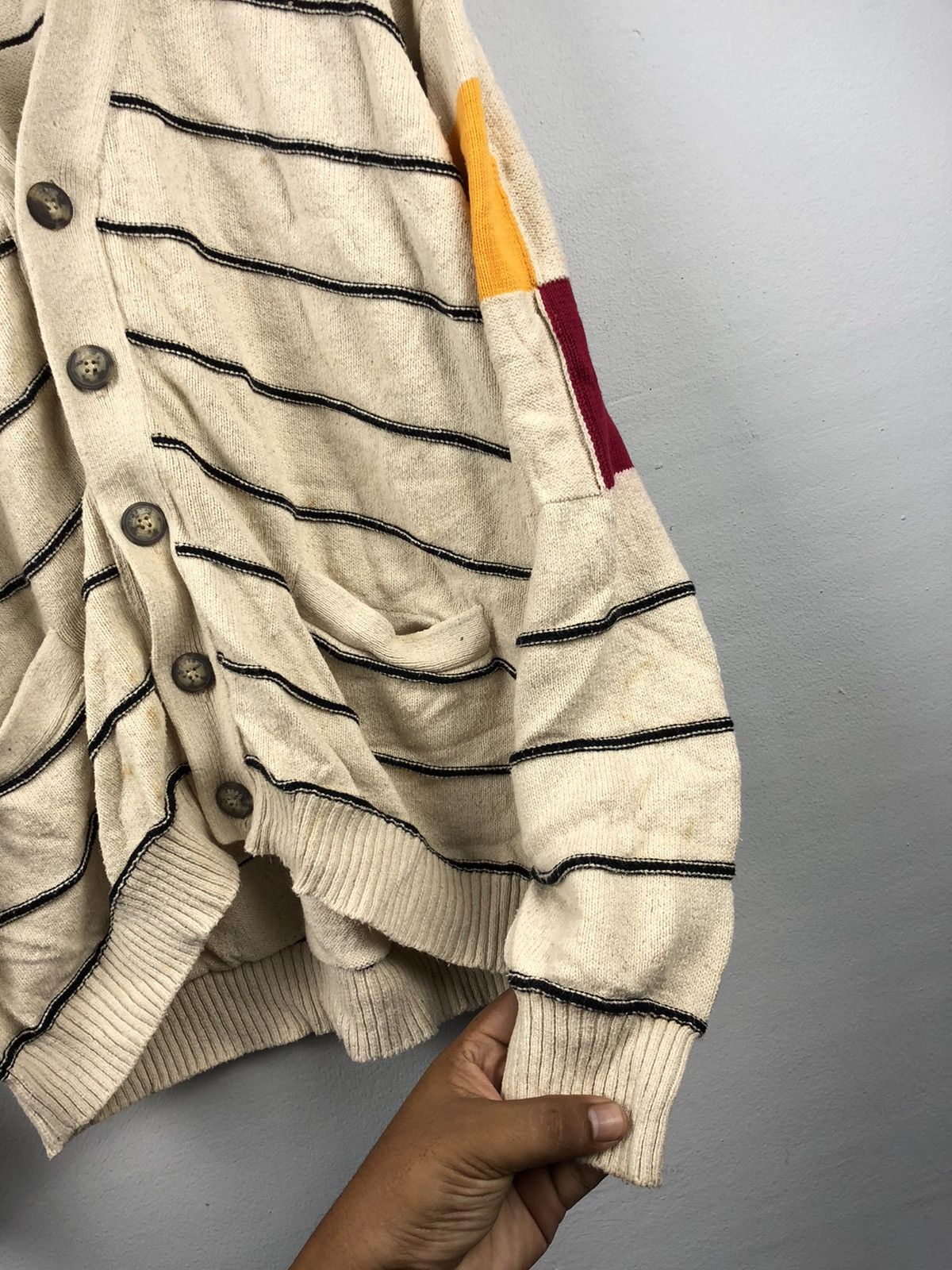 Iceberg × Other Iceberg Knitwear Multi Colour Patchwork Size L / US 10 / IT 46 - 6 Thumbnail