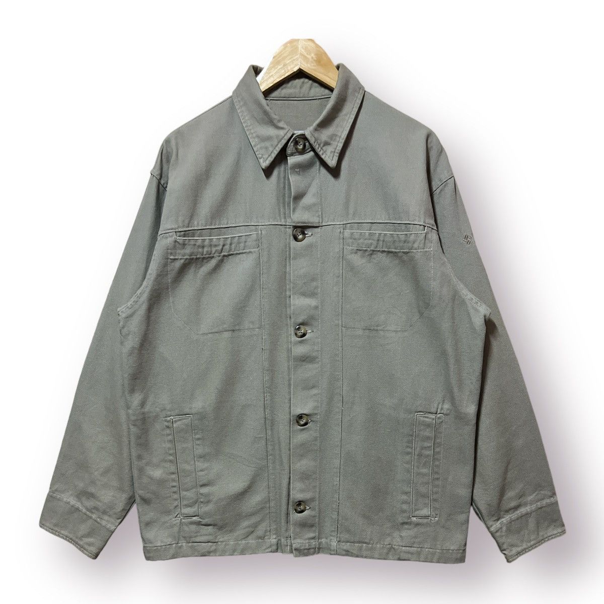 Columbia 🔥Columbia sportwear company dark canvas heavy jacket Size US M / EU 48-50 / 2 - 1 Thumbnail