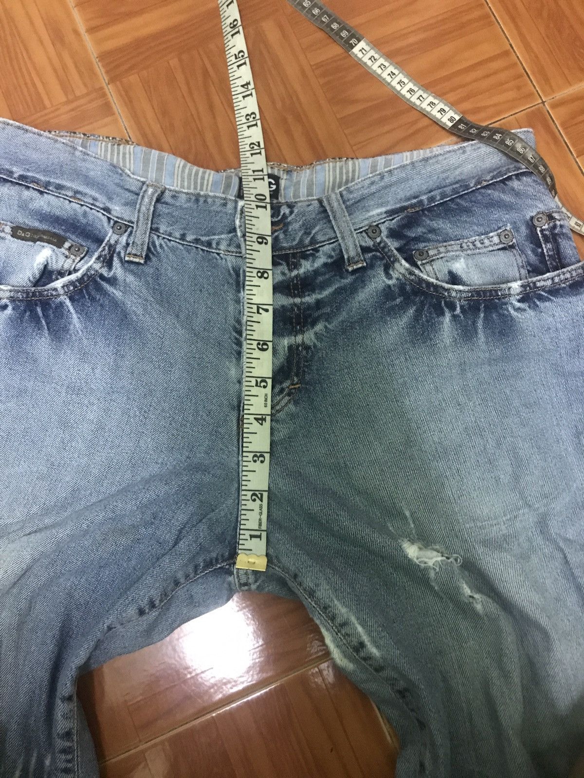 Dolce & Gabbana ‼️‼️ vintage distressed dolce & gabbana very rare Size US 34 / EU 50 - 18 Thumbnail