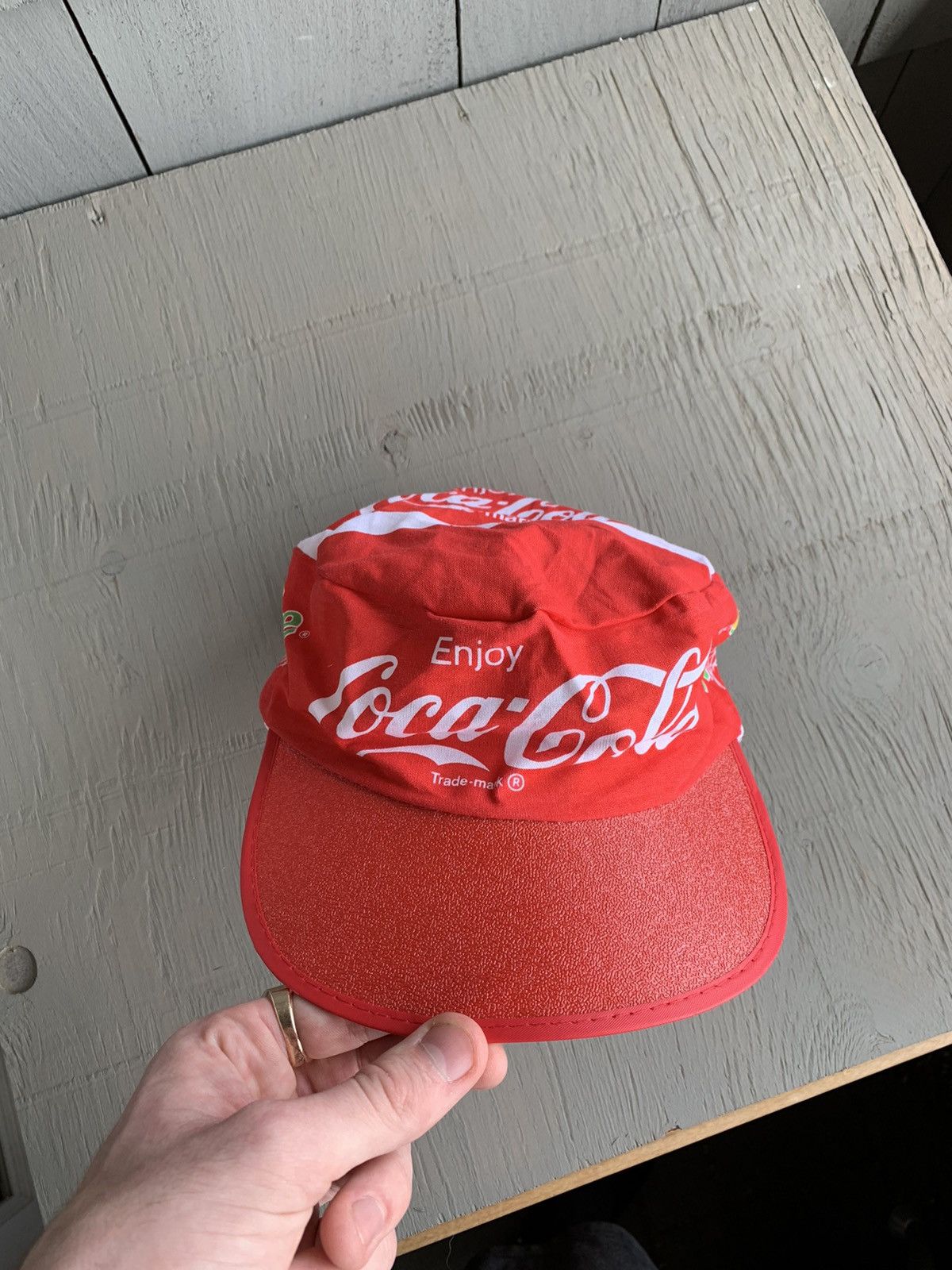 Vintage Vintage Coca-Cola Painters Cap Starline sprite Pain Hat Coke Size ONE SIZE - 3 Thumbnail