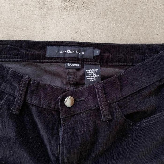 Calvin Klein Calvin Klein corduroy jeans straight fit Grailed