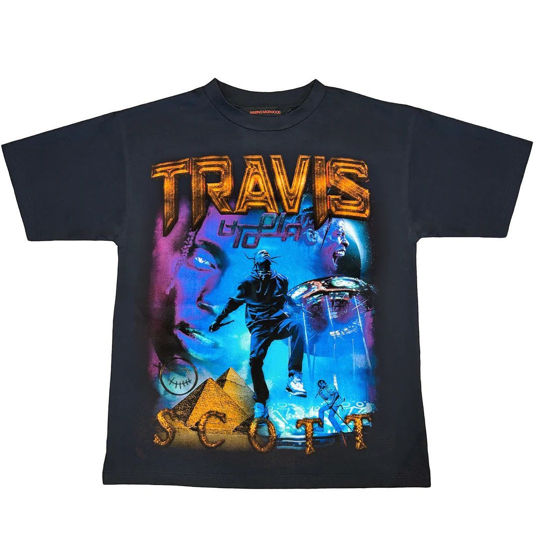 Marino Morwood × Rap Tees × Travis Scott LAST DROP EVER EVER Marino Morwood Travis Scott Utopia Tee Size US M / EU 48-50 / 2 - 5 Thumbnail