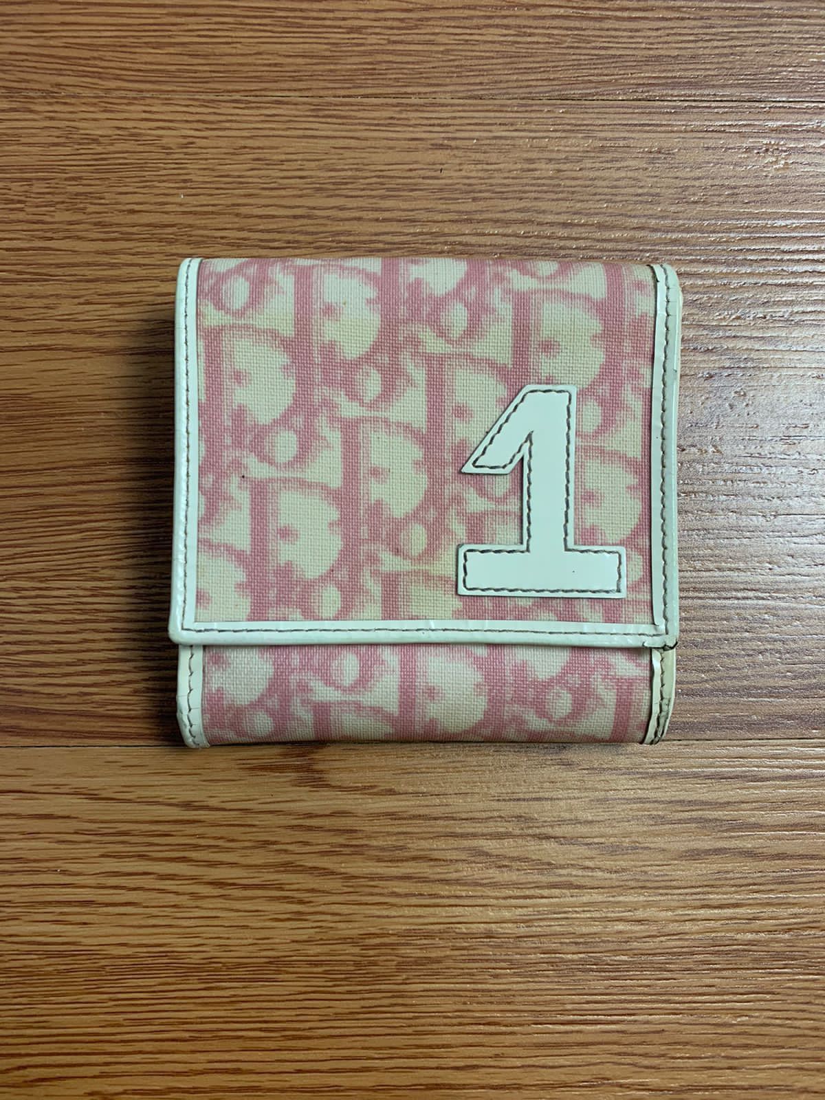 Dior Dior No.1 Pink Trotter Bifold Wallet Size ONE SIZE - 1 Thumbnail
