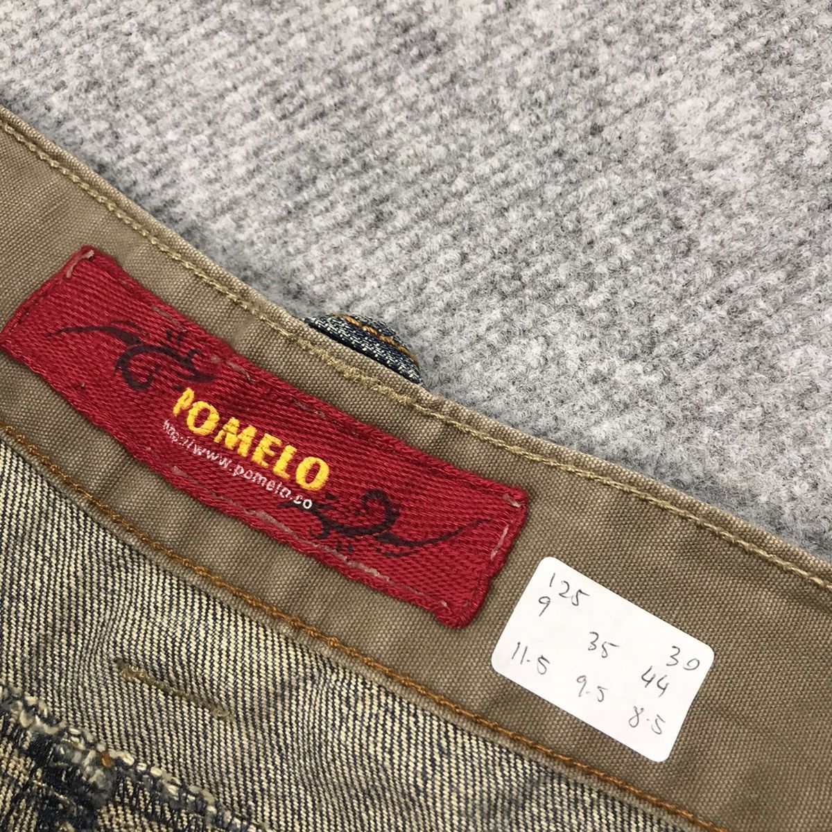 JNCO × Japanese Brand × Vintage BAGGY DENIM POMELO JAPANESE JEANS PANTS Size US 28 / EU 44 - 16 Thumbnail
