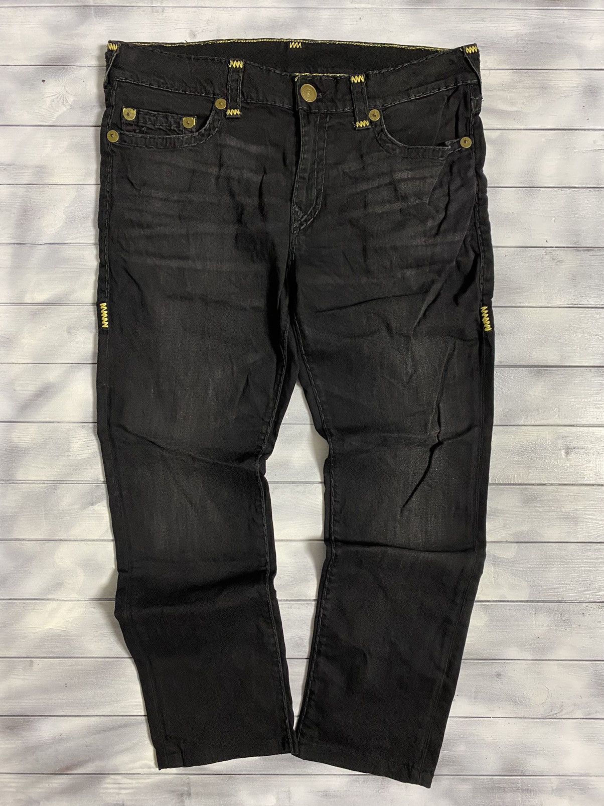True Religion Rare Japan Pants True Religion Y2K rap style. Size US 36 / EU 52 - 4 Thumbnail