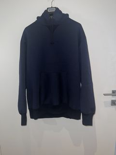 Comme des Garçons Play Zip Up Hoodie - Blue