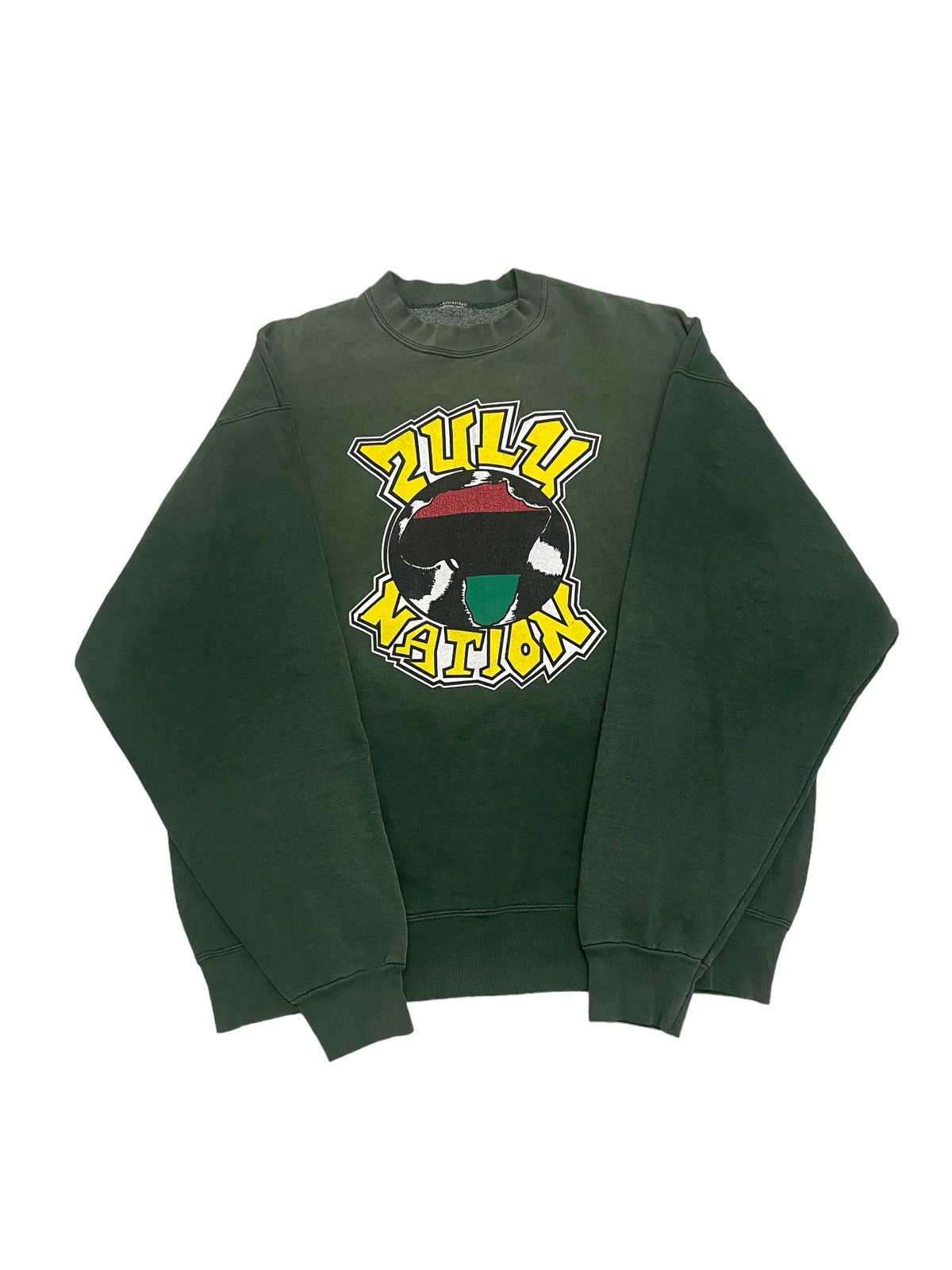 Band Tees Vintage 90s Zulu Nation Hip Hop Sweatshirts T-shirt Size US XL / EU 56 / 4 - 1 Thumbnail