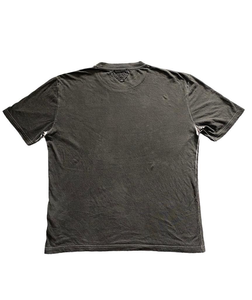 Prada Archive Prada overprint tee Size US XL / EU 56 / 4 - 4 Thumbnail