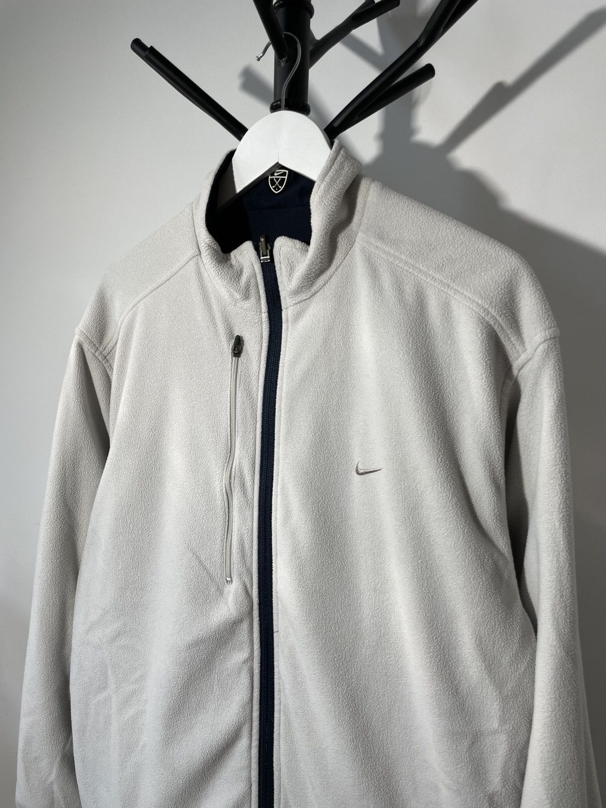 Nike × Vintage Reversible Nike Y2K Vintage Nylon/Fleece Light Jacket Size US L / EU 52-54 / 3 - 16 Thumbnail