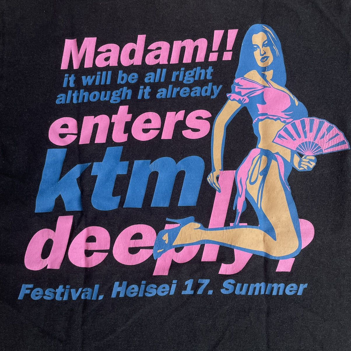 Beauty Beast × Hysteric Glamour × Japanese Brand 🇯🇵 KTM SEXY LADIES HYSTERIC GLAMOUR INSPIRED TSHIRT Size US S / EU 44-46 / 1 - 4 Thumbnail