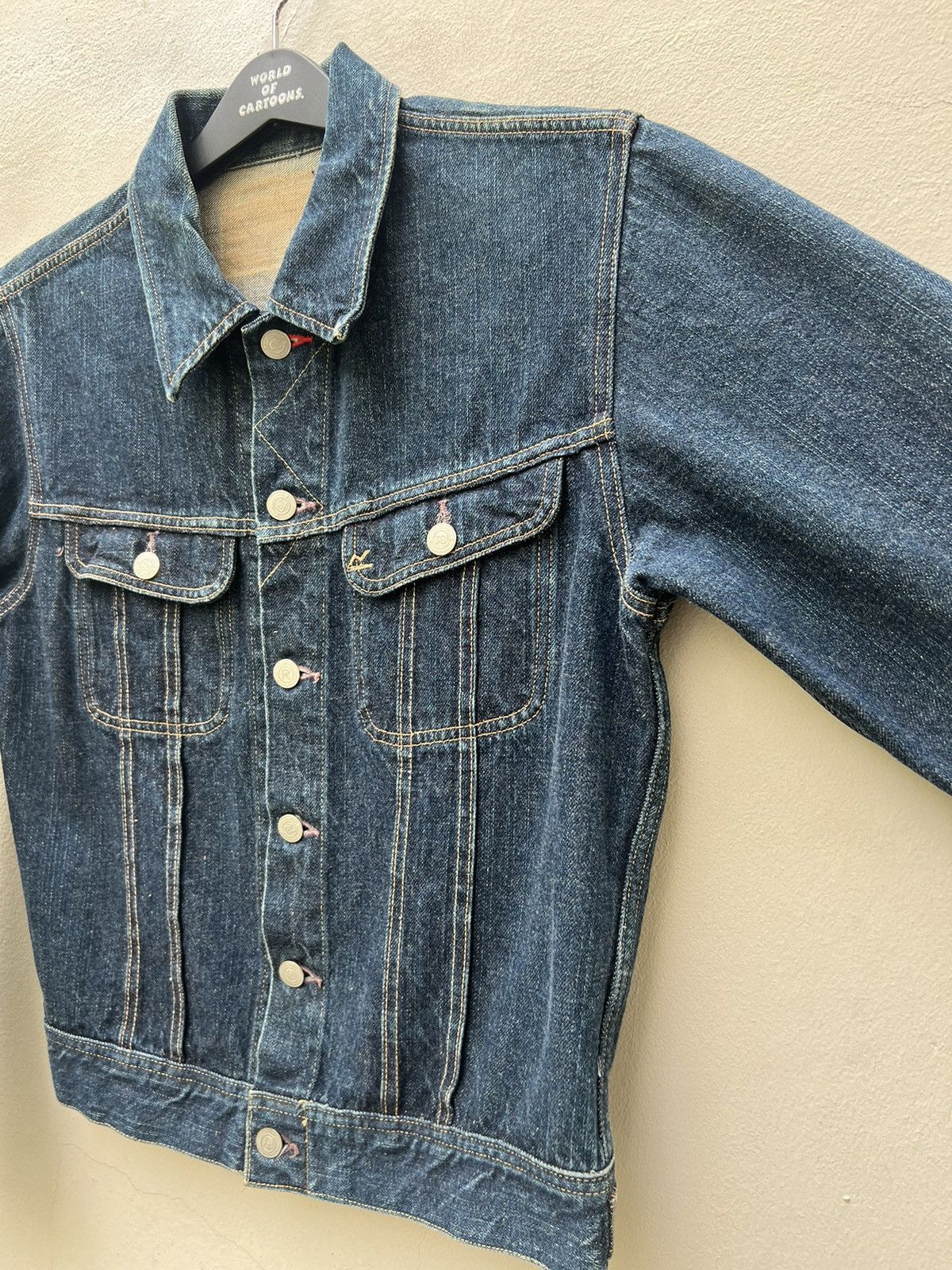 45rpm Vintage 45rpm Japan Denim Trucker Jacket Size US M / EU 48-50 / 2 - 12 Thumbnail