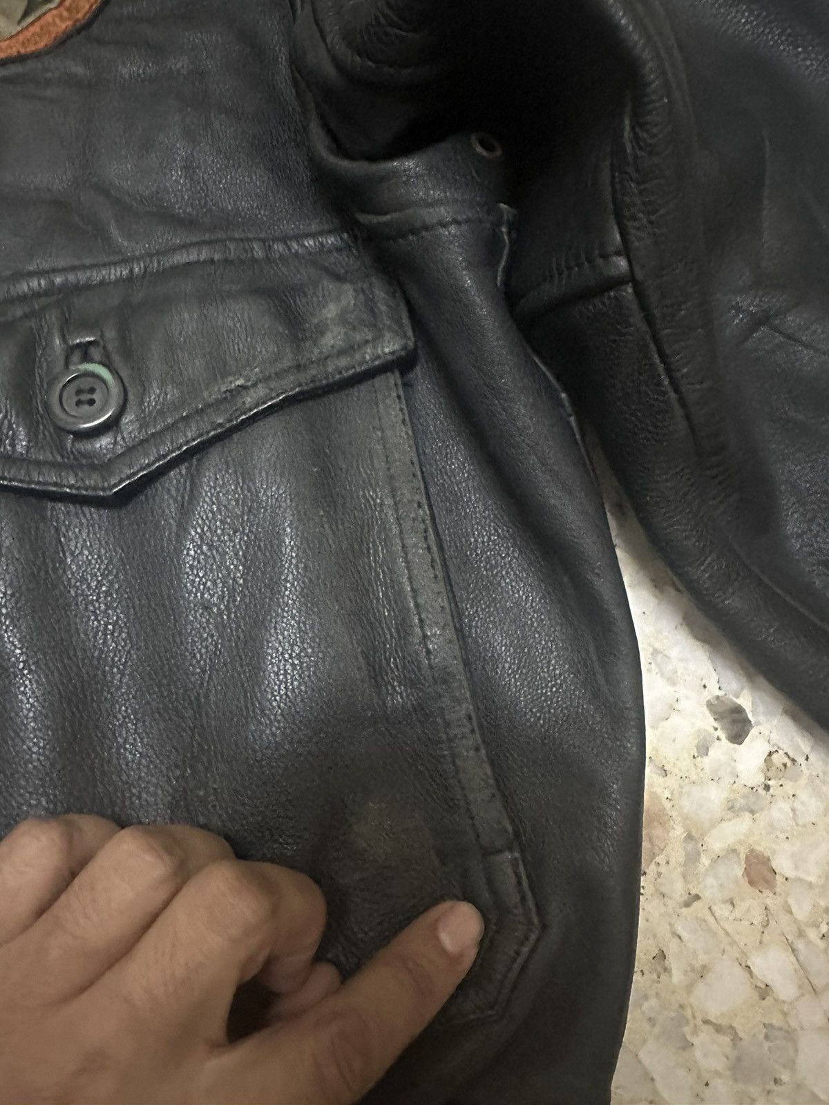 Japanese Brand × Kadoya × Vintage Vintage Kadoya WW2 G-1 Us Aviator Flight Jacket TopGun stlye Size US M / EU 48-50 / 2 - 12 Thumbnail