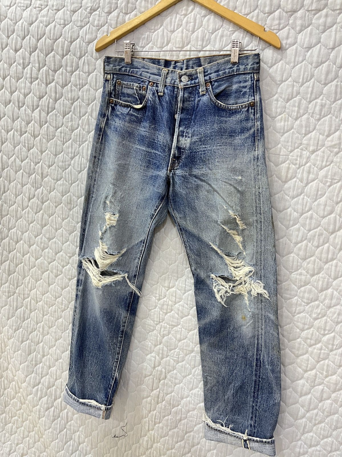 Denime (Uuuu)🔥💣 ARCHIVE DENIME JAPAN JEANS Size US 30 / EU 46 - 2 Thumbnail