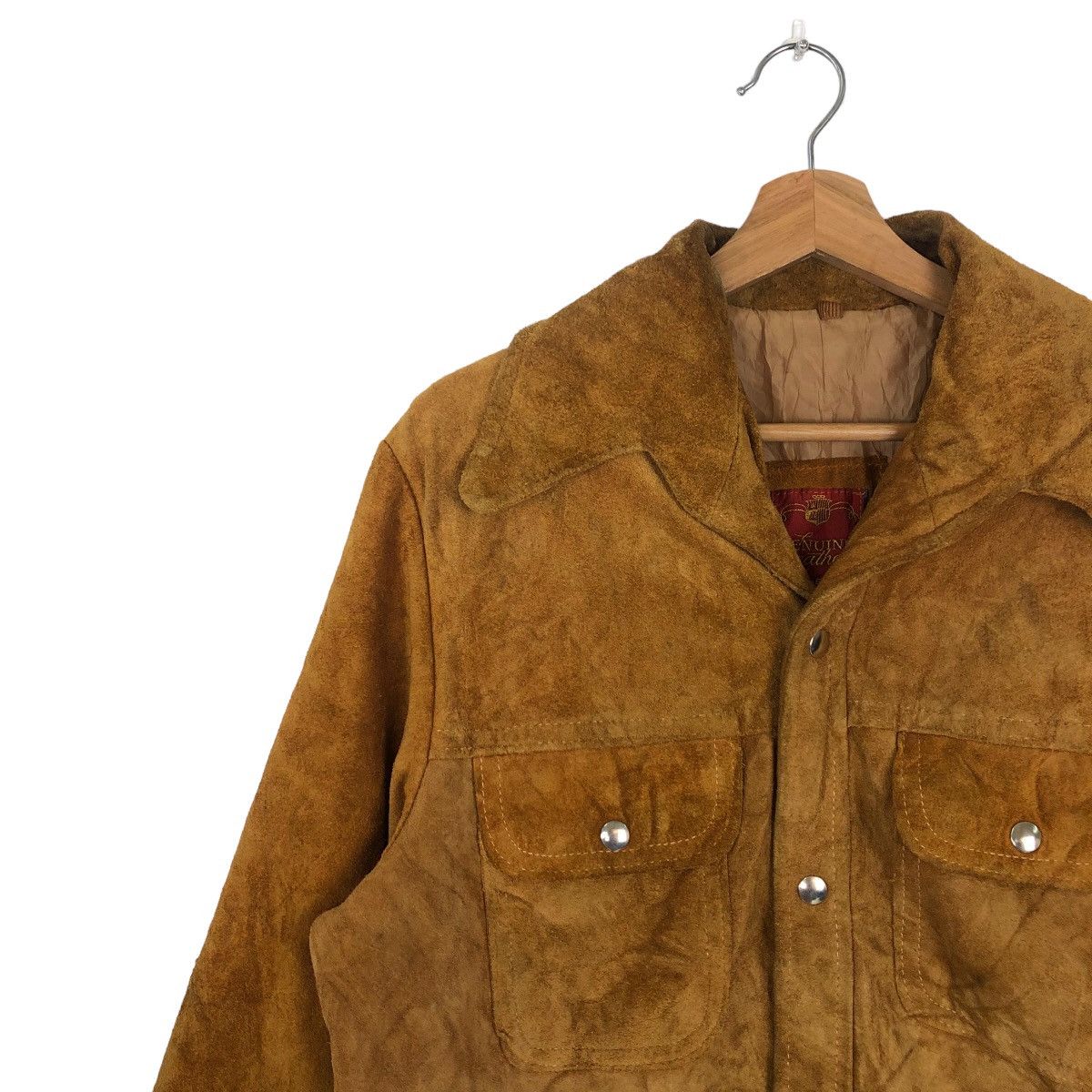 Genuine Leather VINTAGE GENUINE LEATHER JACKET MADE IN ARGENTINA Size US M / EU 48-50 / 2 - 6 Thumbnail
