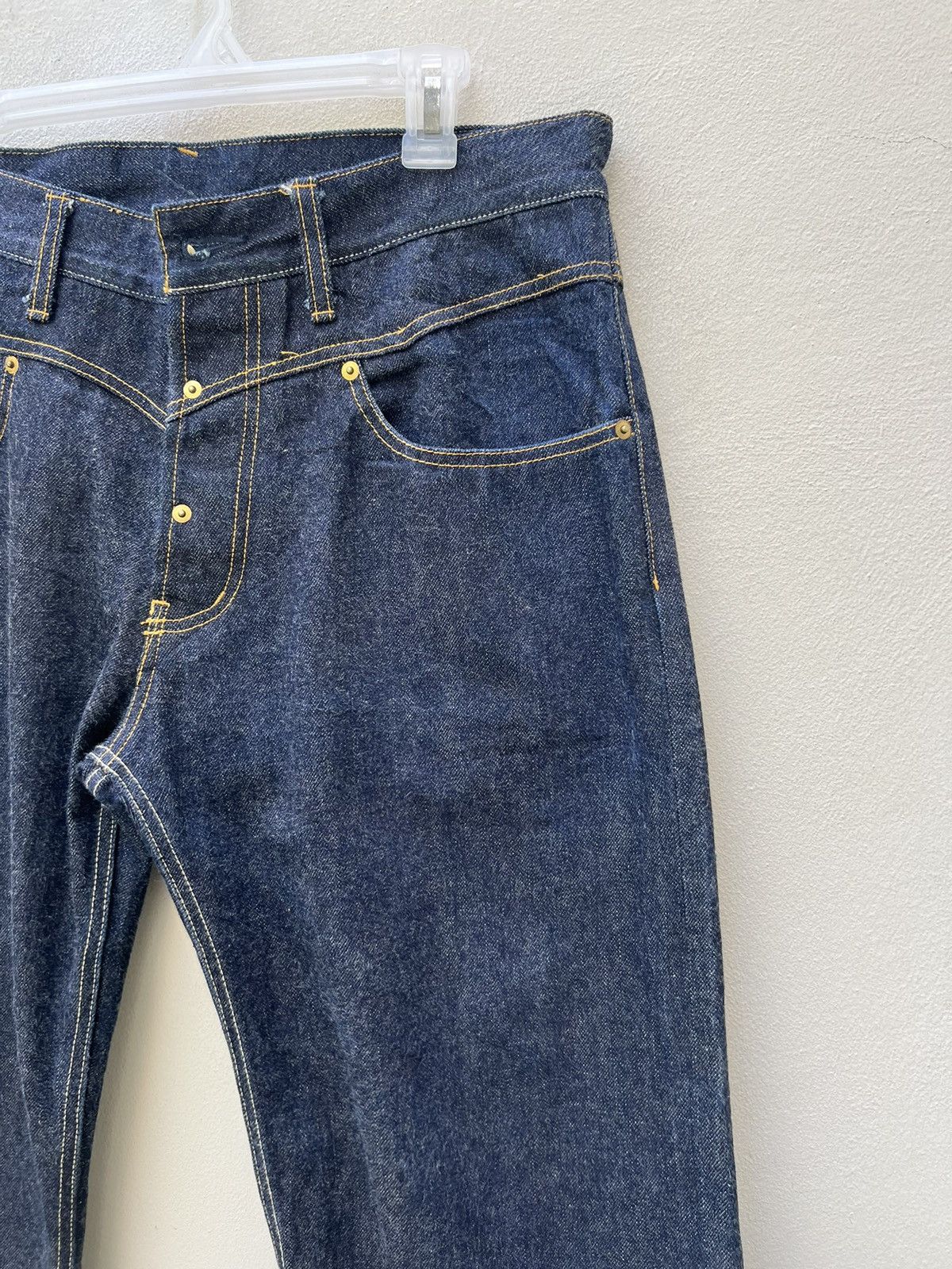 Freewheelers Glad Hand Gangsterville by Daisuke Koda Denim Selvedge Jeans Size US 34 / EU 50 - 11 Thumbnail