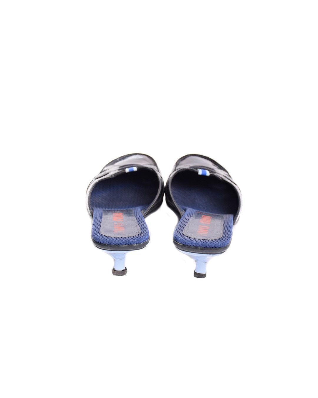Miu Miu Miu Miu S/S2000 Mules "Worn Out Leather" Effect Size US 9 / IT 39 - 6 Thumbnail