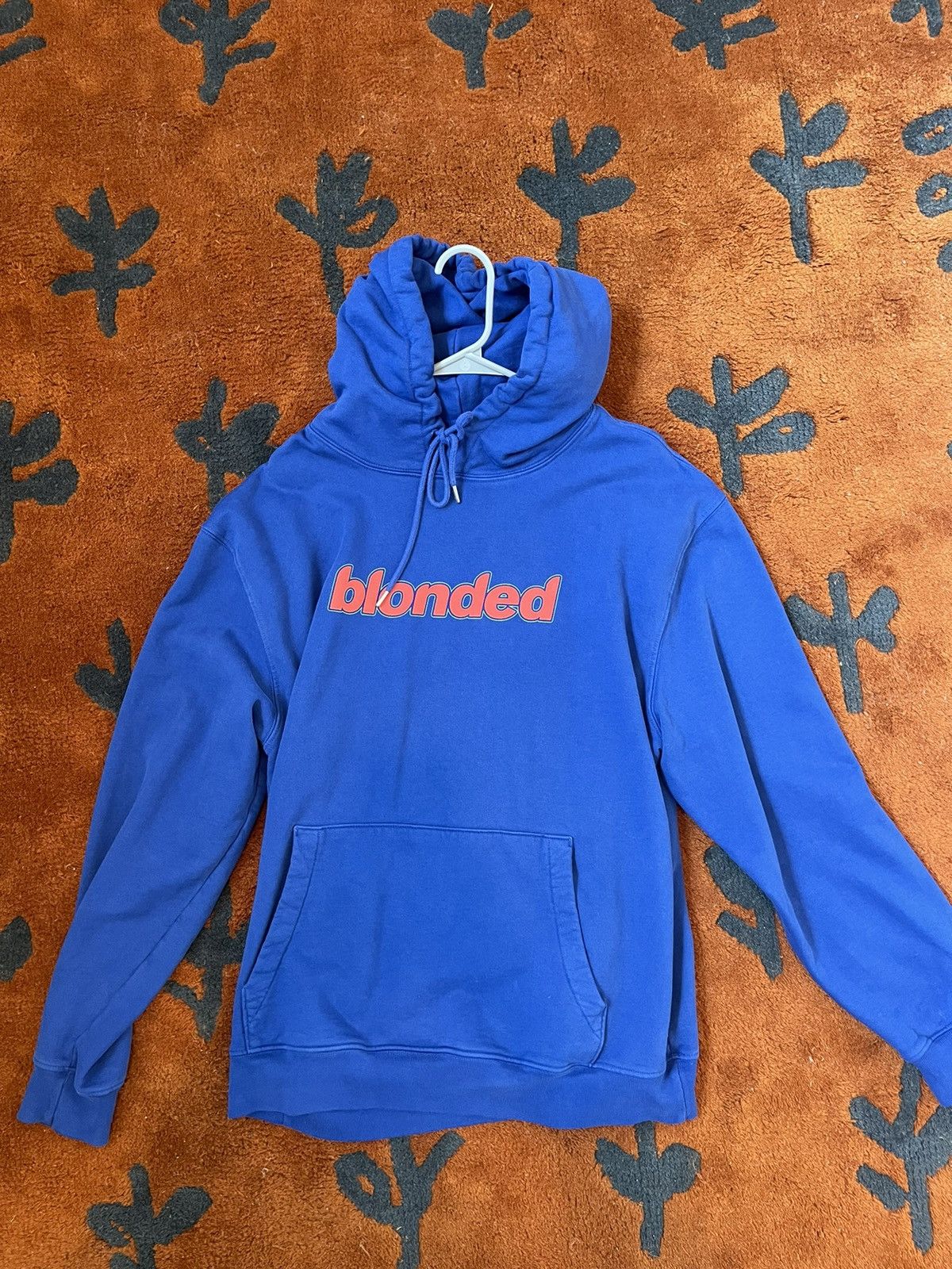 Frank Ocean Frank Ocean Blonded blue hoodie | Grailed