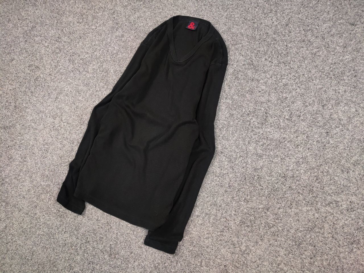 Dolce & Gabbana Vintage 90's Dolce & Gabbana long sleeve black Men's ribbed Size US L / EU 52-54 / 3 - 3 Thumbnail