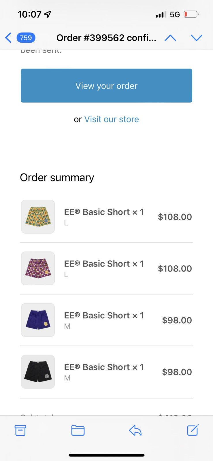 Eric Emanuel Eric Emanuel Groovy Purple shorts large Size US 32 / EU 48 - 2 Thumbnail
