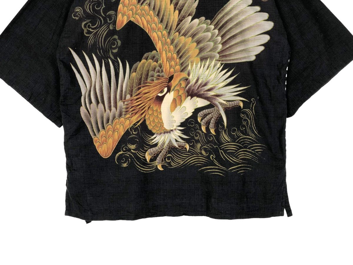 Japanese Brand 🦅 Kimono Japanese Traditional Eagles 🦅 Size US L / EU 52-54 / 3 - 4 Thumbnail