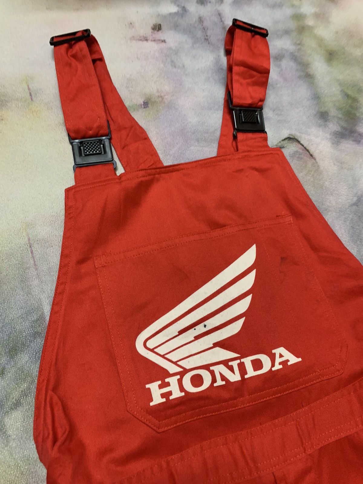 Honda Vintage HONDA RACING TEAM Mechanical Suit Size US 31 - 4 Thumbnail